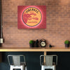 Fireball Whisky Vintage Metal Backlit LED Sign – 15" x 18"
